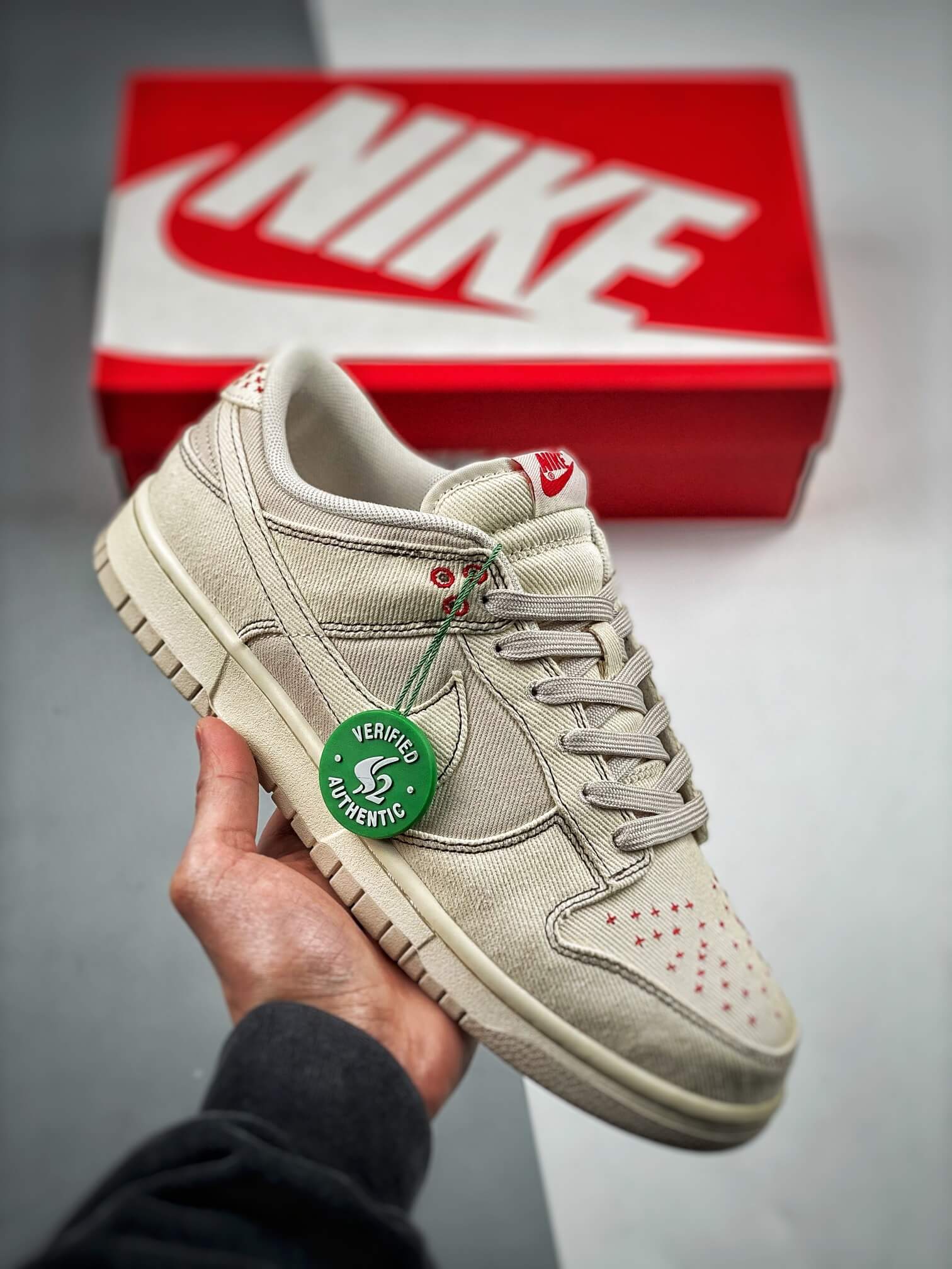Dunk Low 'Light Orewood Brown Sashiko' DV0834-100