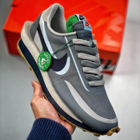 CLOT x Sacai x LDWaffle "Cool Grey" DH3144-001