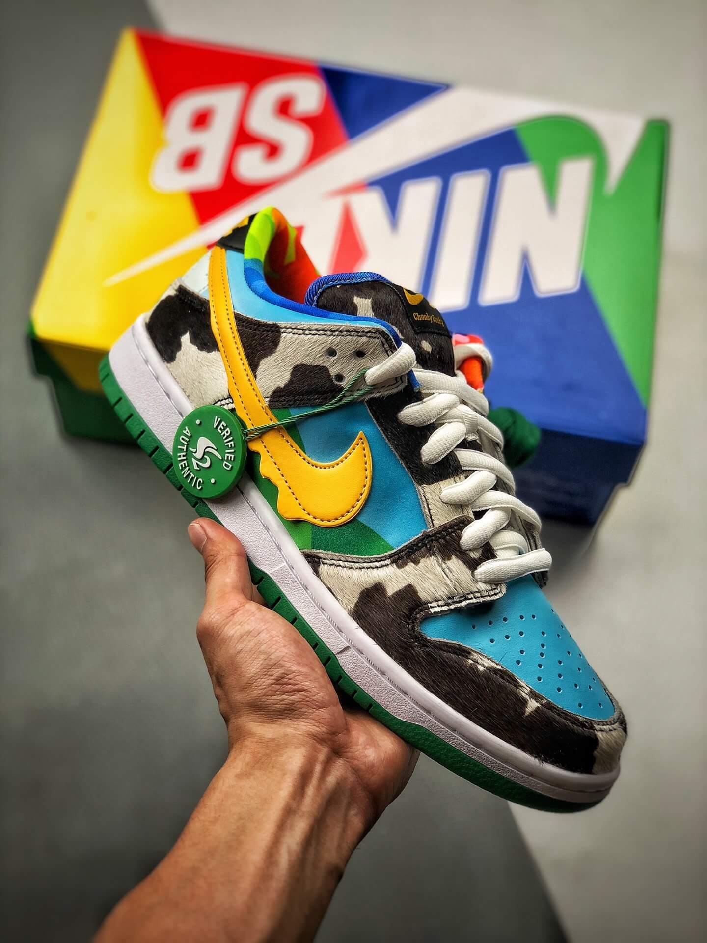Ben & Jerry's x Dunk Low SB 'Chunky Dunky' CU3244-100