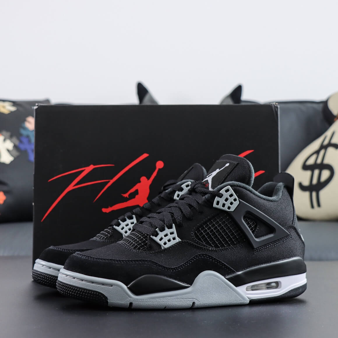 Air Jordan 4 Retro SE 'Black Canvas' 2025 DH7138-006