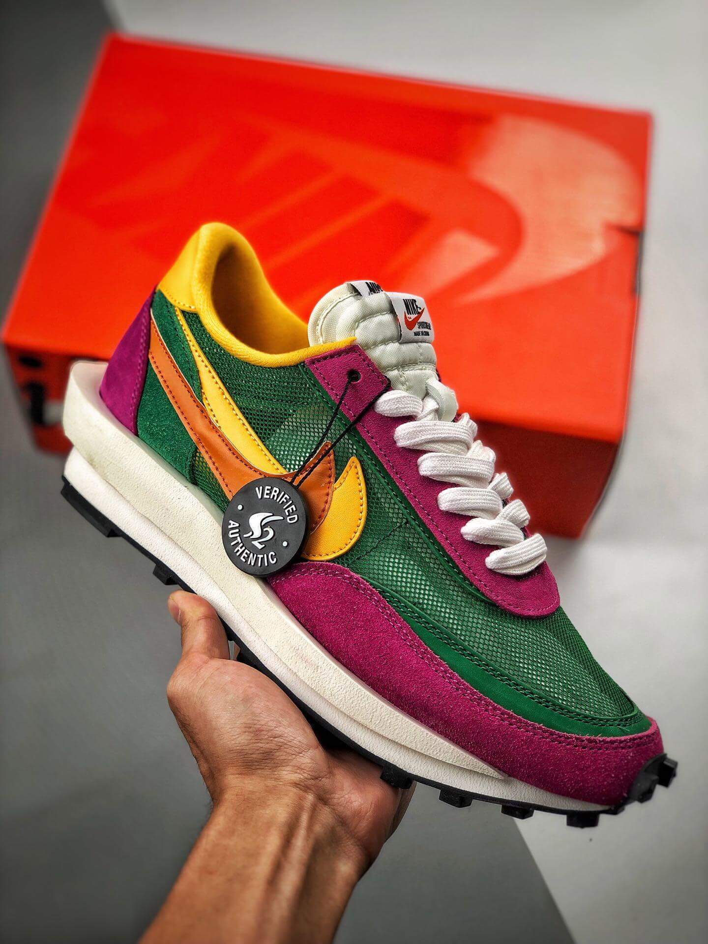 Sacai x LDWaffle 'Pine Green' BV0073-301