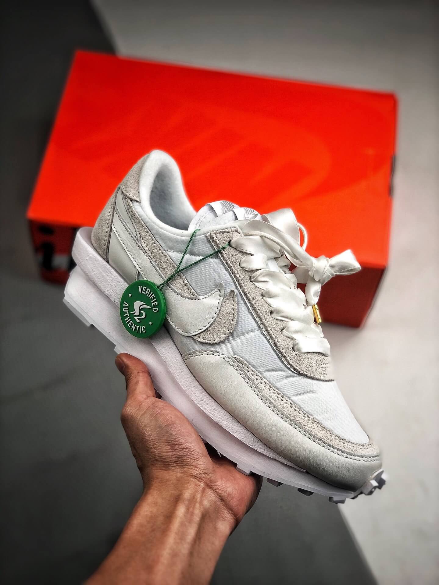 Sacai x LDWaffle 'White Nylon' BV0073-101