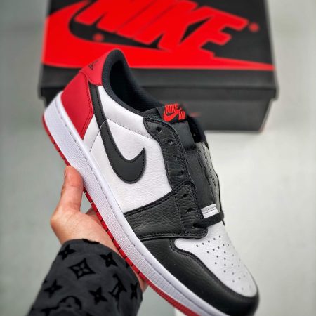 Air Jordan 1 Low Black Toe 553558-116