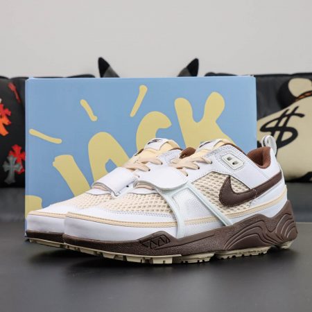 Zoom Field Jaxx 'White and Light Chocolate' HQ3073-100