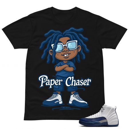 Shirt To Match Air Jordan 12 Retro 'French Blue' 2025 Sneaker - Paper Chaser