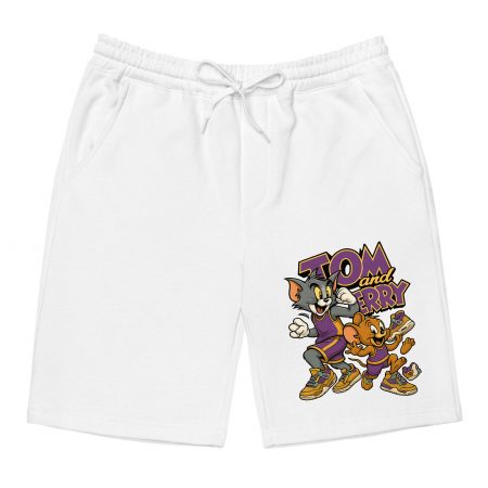 Shorts To Match Union LA x Air Jordan 4 Retro 'Desert Moss' - Tom And Jerry