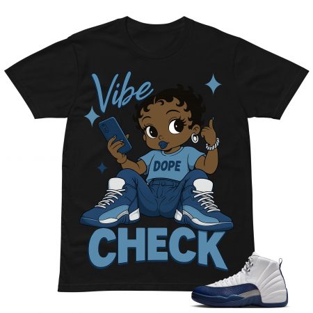 Shirt To Match Air Jordan 12 Retro 'French Blue' 2025 Sneaker - Vibe Check
